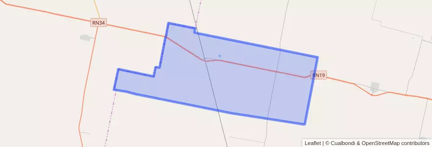 Mapa de ubicacion de Municipio de Sa Pereyra.