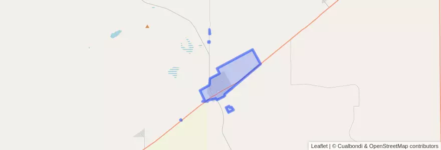 Mapa de ubicacion de Municipio de Sampacho.