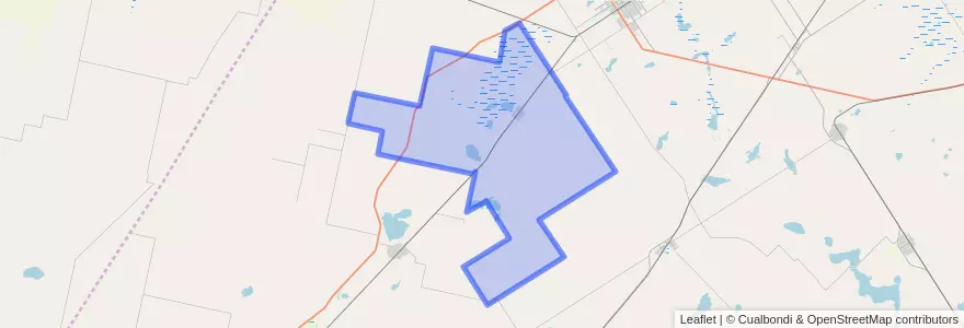 Mapa de ubicacion de Municipio de San Eduardo.