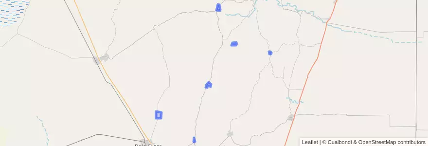 Mapa de ubicacion de Municipio de San Pedro Norte.