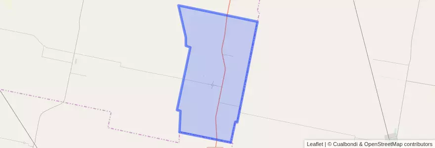 Mapa de ubicacion de Municipio de San Vicente.