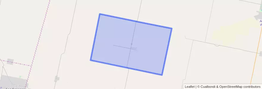 Mapa de ubicacion de Municipio de Santa Clara de Saguier.