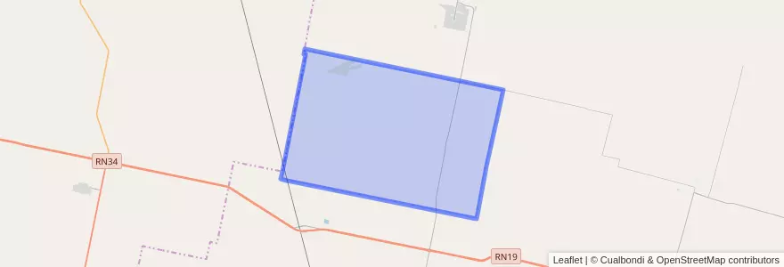 Mapa de ubicacion de Municipio de Santa María Centro.