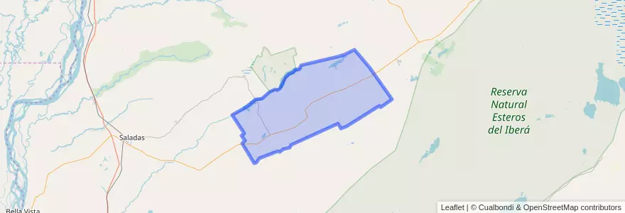 Mapa de ubicacion de Municipio de Santa Rosa.
