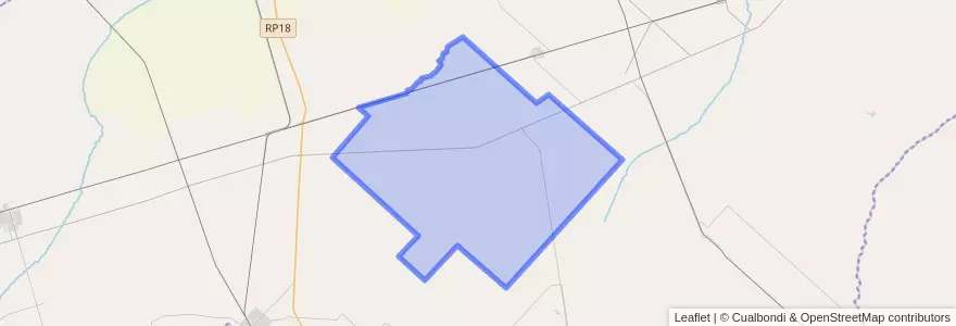 Mapa de ubicacion de Municipio de Sargento Cabral.