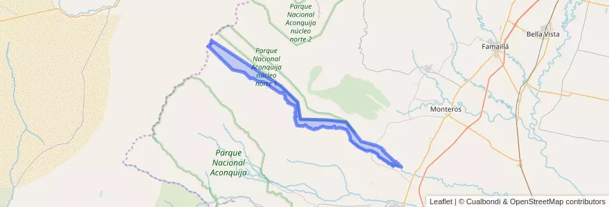 Mapa de ubicacion de Municipio de Sargento Moya.