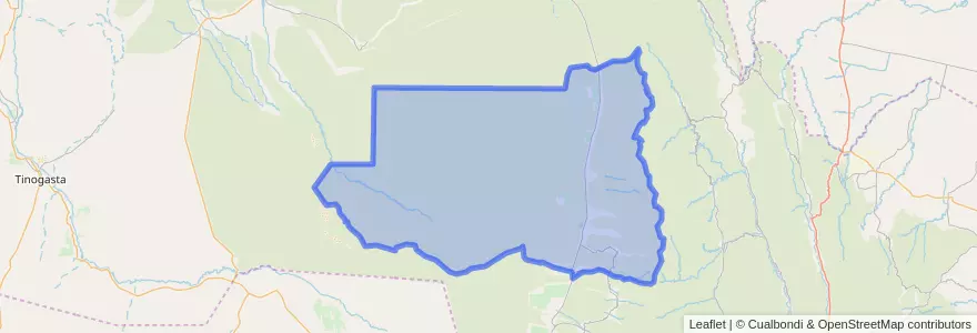 Mapa de ubicacion de Municipio de Saujil.