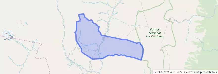 Mapa de ubicacion de Municipio de Seclantás.