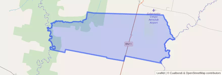 Mapa de ubicacion de Municipio de Silva.