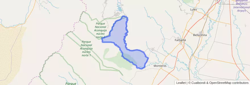 Mapa de ubicacion de Municipio de Soldado Maldonado.