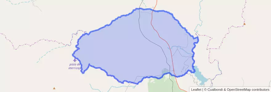 Mapa de ubicacion de Municipio de Tapia.