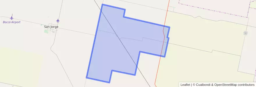 Mapa de ubicacion de Municipio de Traill.