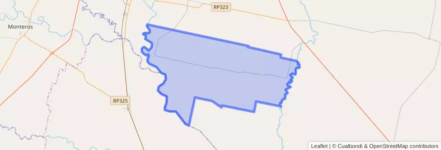 Mapa de ubicacion de Municipio de Villa de Leales.