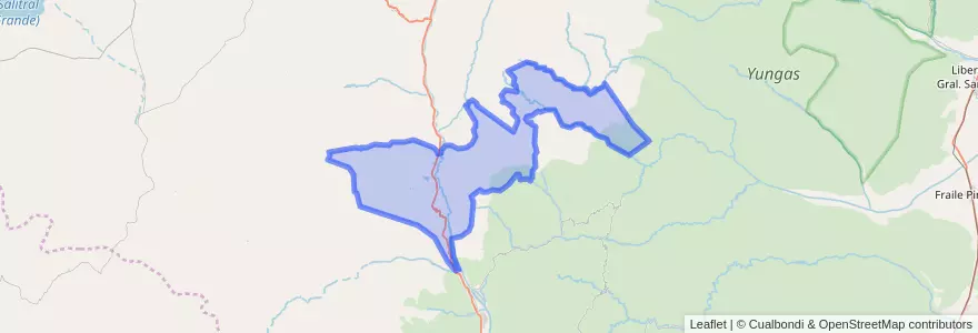 Mapa de ubicacion de Municipio de Volcán.