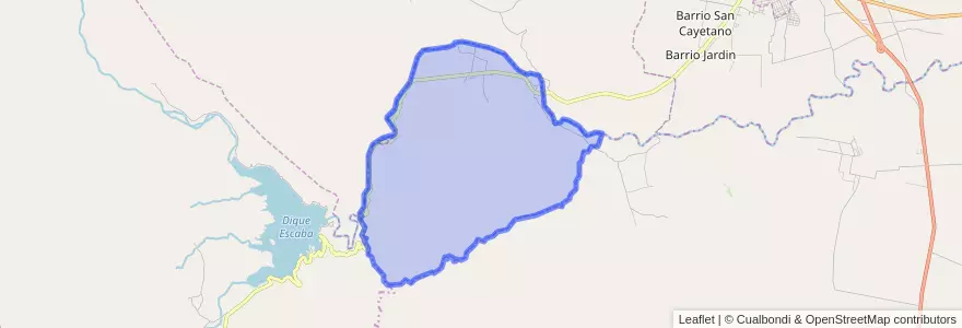 Mapa de ubicacion de Municipio de Yánima.