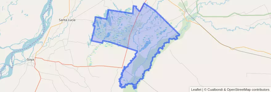 Mapa de ubicacion de Municipio de Yatay Tí Calle.