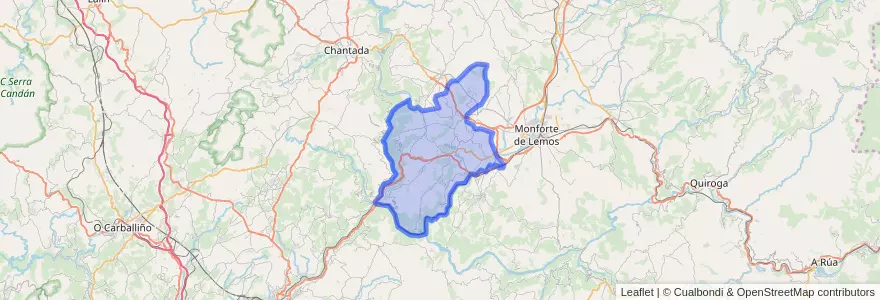 Mapa de ubicacion de Pantón.