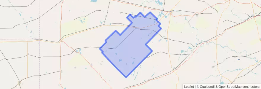 Mapa de ubicacion de Partido de Lincoln.