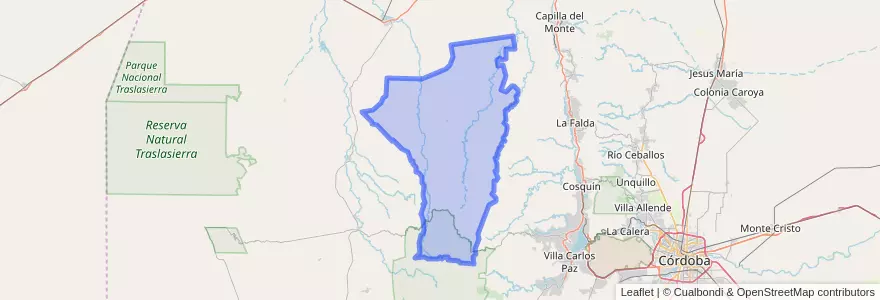 Mapa de ubicacion de Pedanía Candelaria.