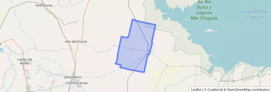 Mapa de ubicacion de Pedanía Chalacea.