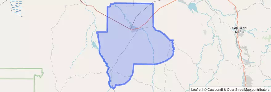 Mapa de ubicacion de Pedanía Higueras.