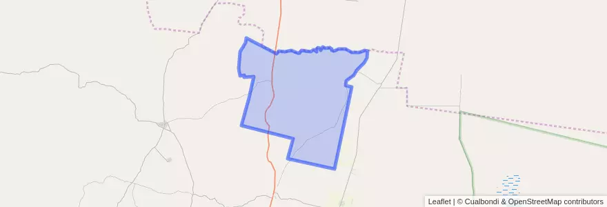 Mapa de ubicacion de Pedanía Higuerillas.
