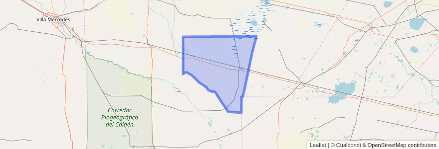 Mapa de ubicacion de Pedanía La Amarga.