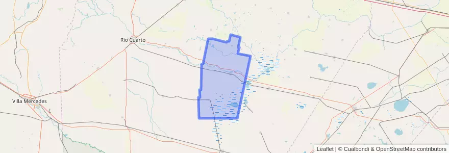 Mapa de ubicacion de Pedanía La Carlota.