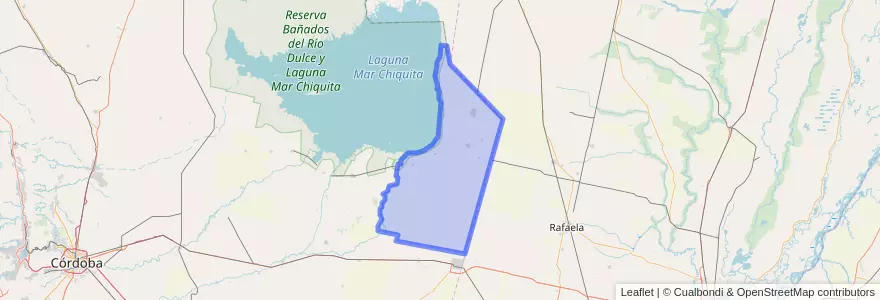 Mapa de ubicacion de Pedanía Libertad.