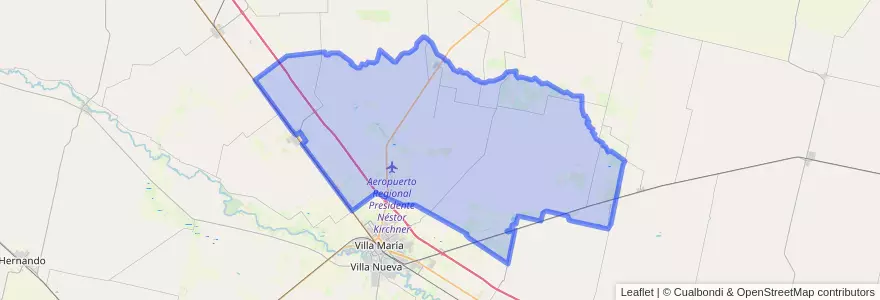 Mapa de ubicacion de Pedanía Mojarras.