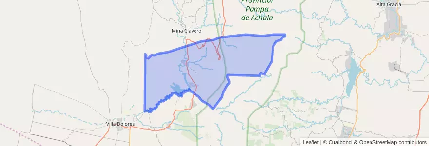 Mapa de ubicacion de Pedanía Nono.