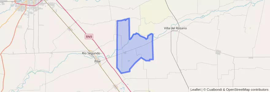 Mapa de ubicacion de Pedanía San José.