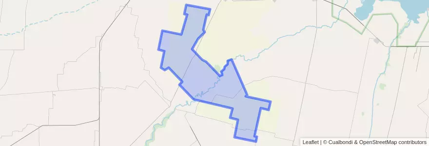 Mapa de ubicacion de Pedanía Suburbios.