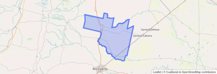 Mapa de ubicacion de Pedanía Tegua.