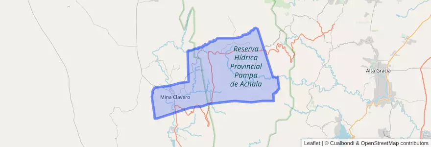 Mapa de ubicacion de Pedanía Tránsito.