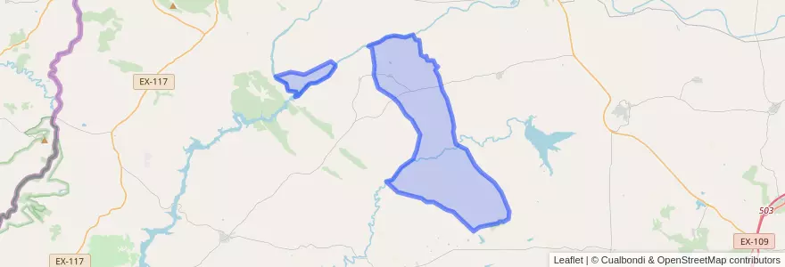 Mapa de ubicacion de Pescueza.