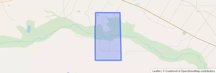 Mapa de ubicacion de Piedra Clavada.