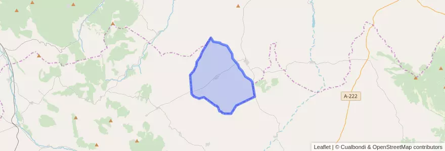 Mapa de ubicacion de Plenas.