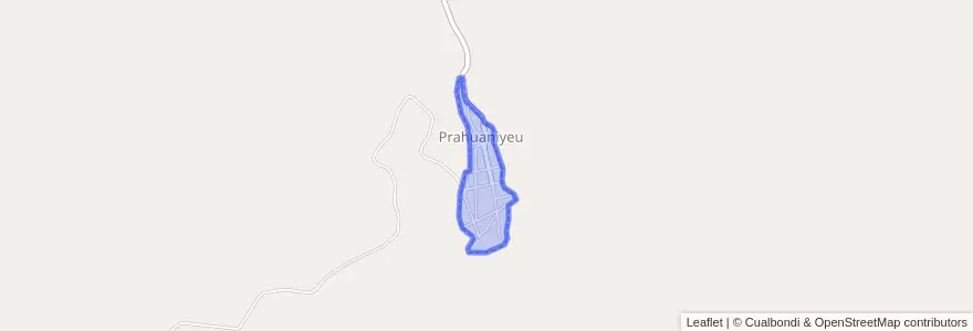 Mapa de ubicacion de Prahuaniyeu.