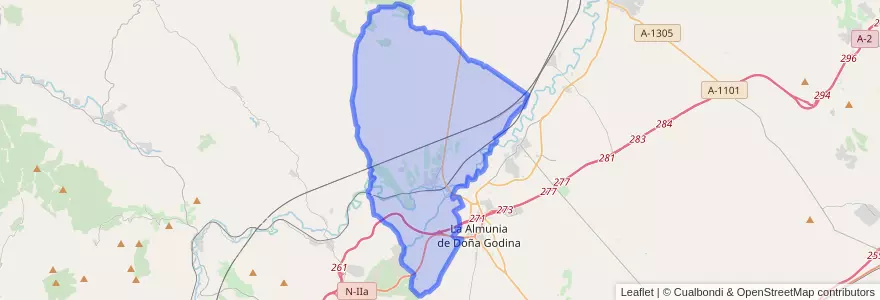 Mapa de ubicacion de Ricla.