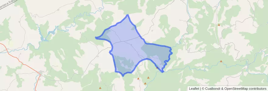 Mapa de ubicacion de Sacecorbo.