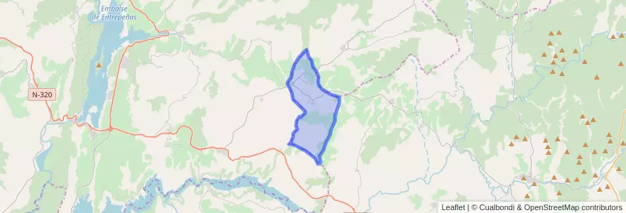 Mapa de ubicacion de Salmeroncillos.