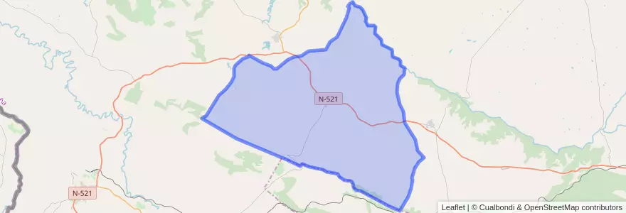 Mapa de ubicacion de Salorino.
