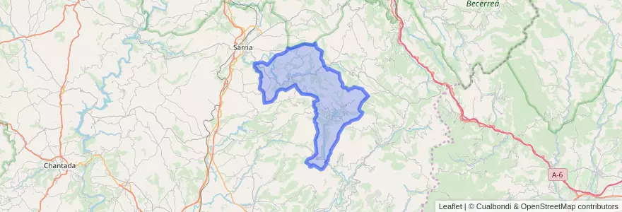 Mapa de ubicacion de Samos.