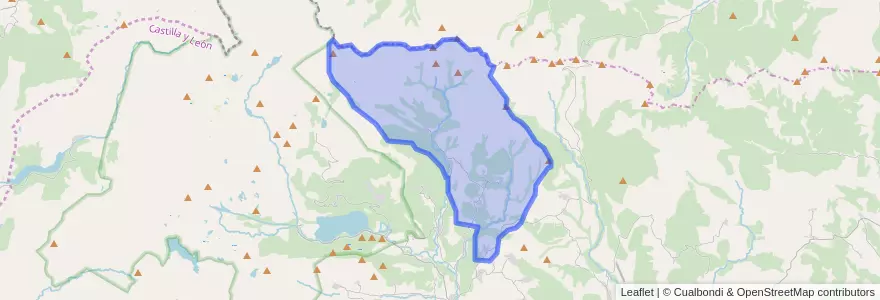Mapa de ubicacion de San Justo.