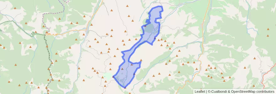 Mapa de ubicacion de San Millán de la Cogolla.