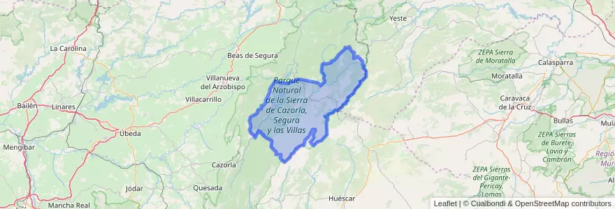 Mapa de ubicacion de Santiago-Pontones.