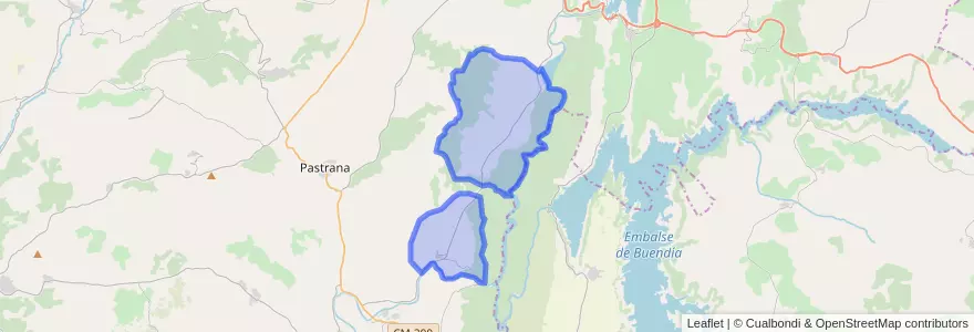 Mapa de ubicacion de Sayatón.