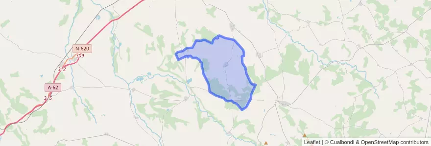Mapa de ubicacion de Sepulcro-Hilario.