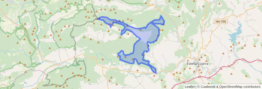 Mapa de ubicacion de Sierra de Lóquiz.